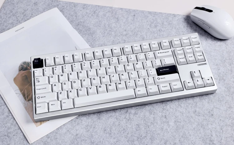 MCHOSE-GX87-Aluminum-ULTRA-Silver-Anodic-Oxidation-4