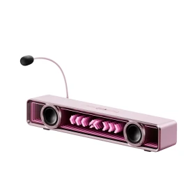 Głośniki MCHOSE K20 Pro Gaming Soundbar Pink