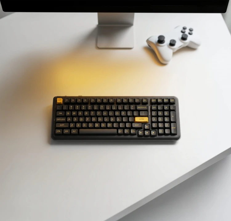 K99-V3-Wireless-Mechanical-Keyboard-Black-Gold-4