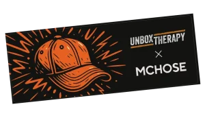 MCHOSE x Unbox Therapy Mouse Pad